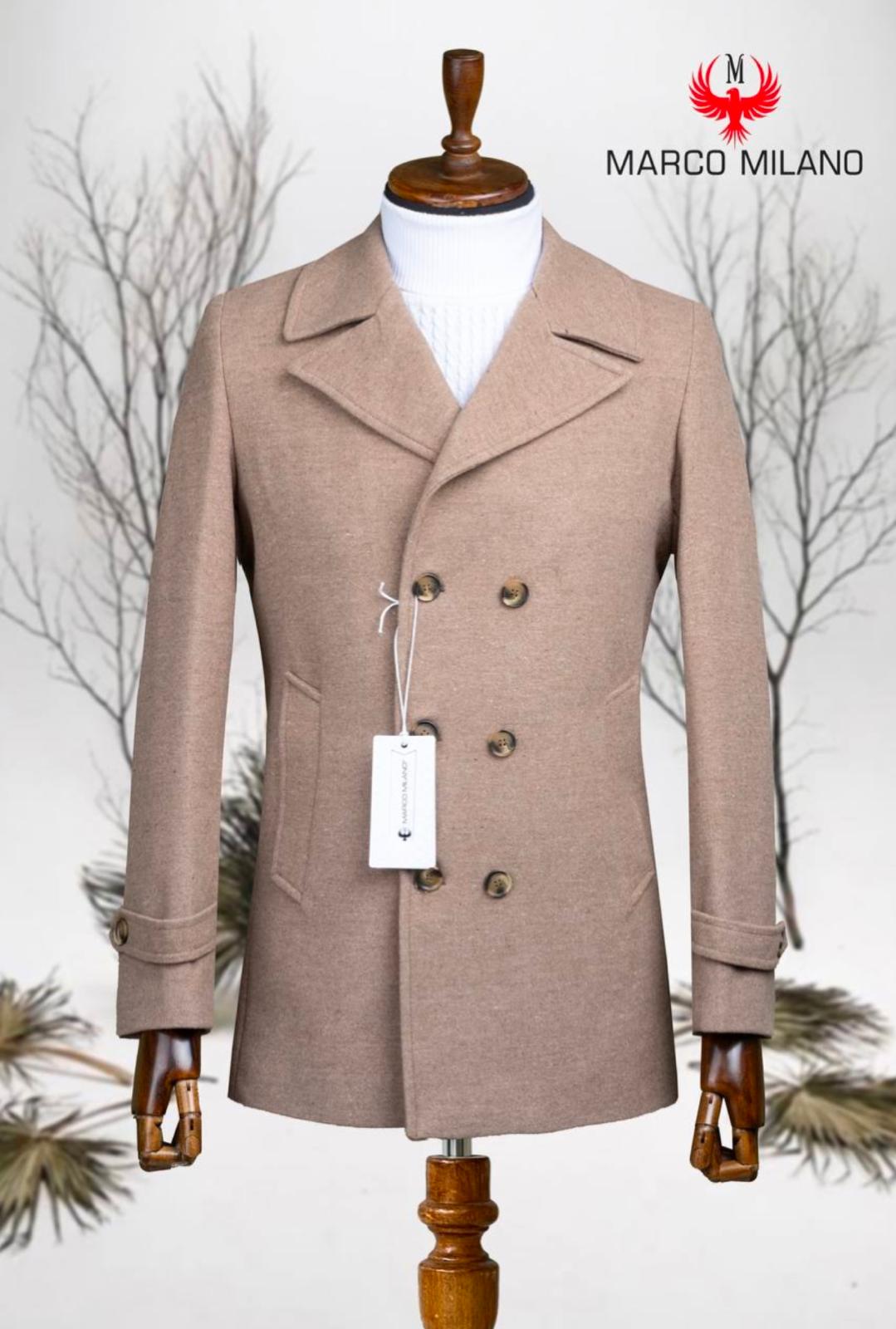 Palton slim fit pentru barbati, Marco Milano