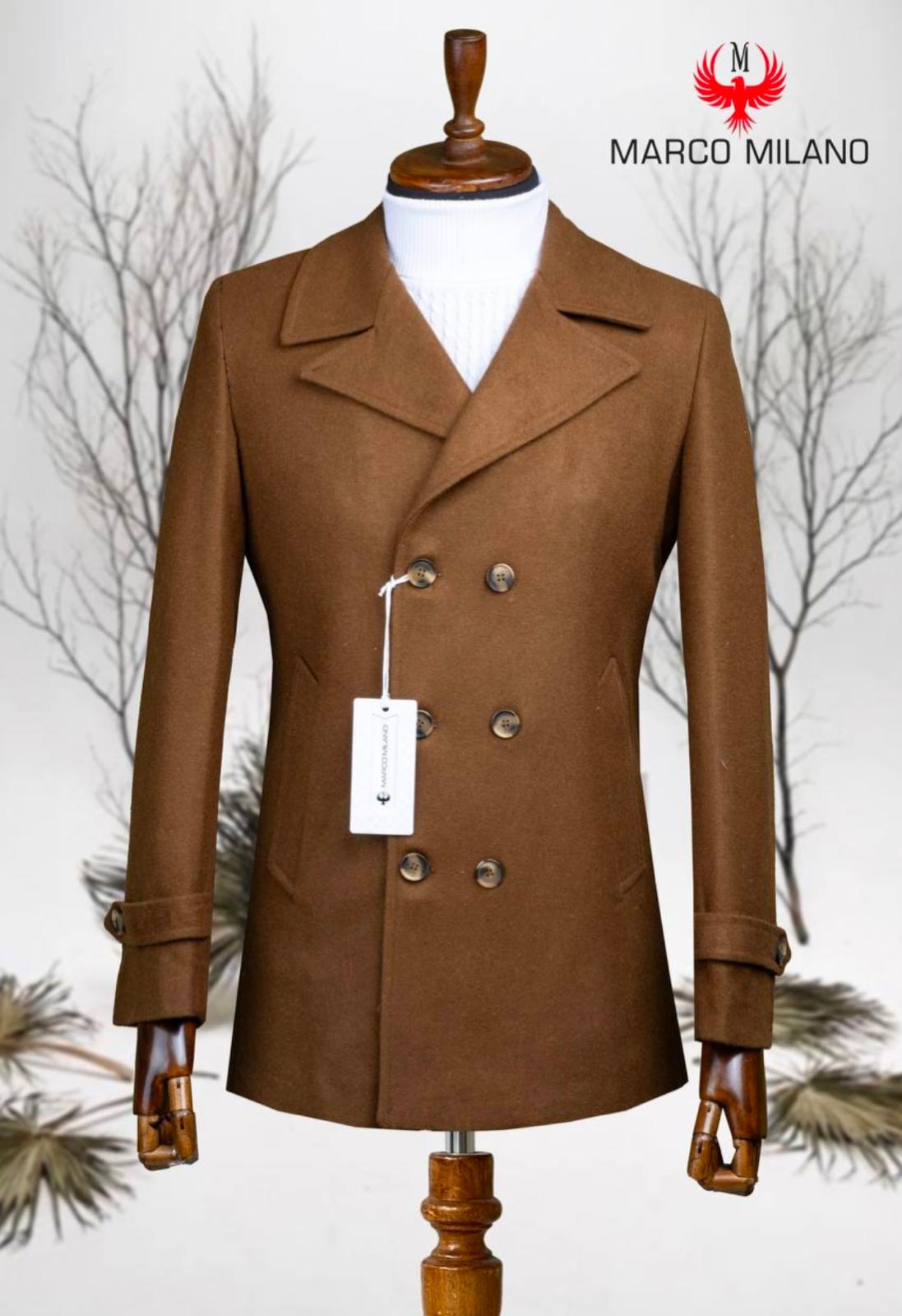 Palton slim fit pentru barbati, Marco Milano
