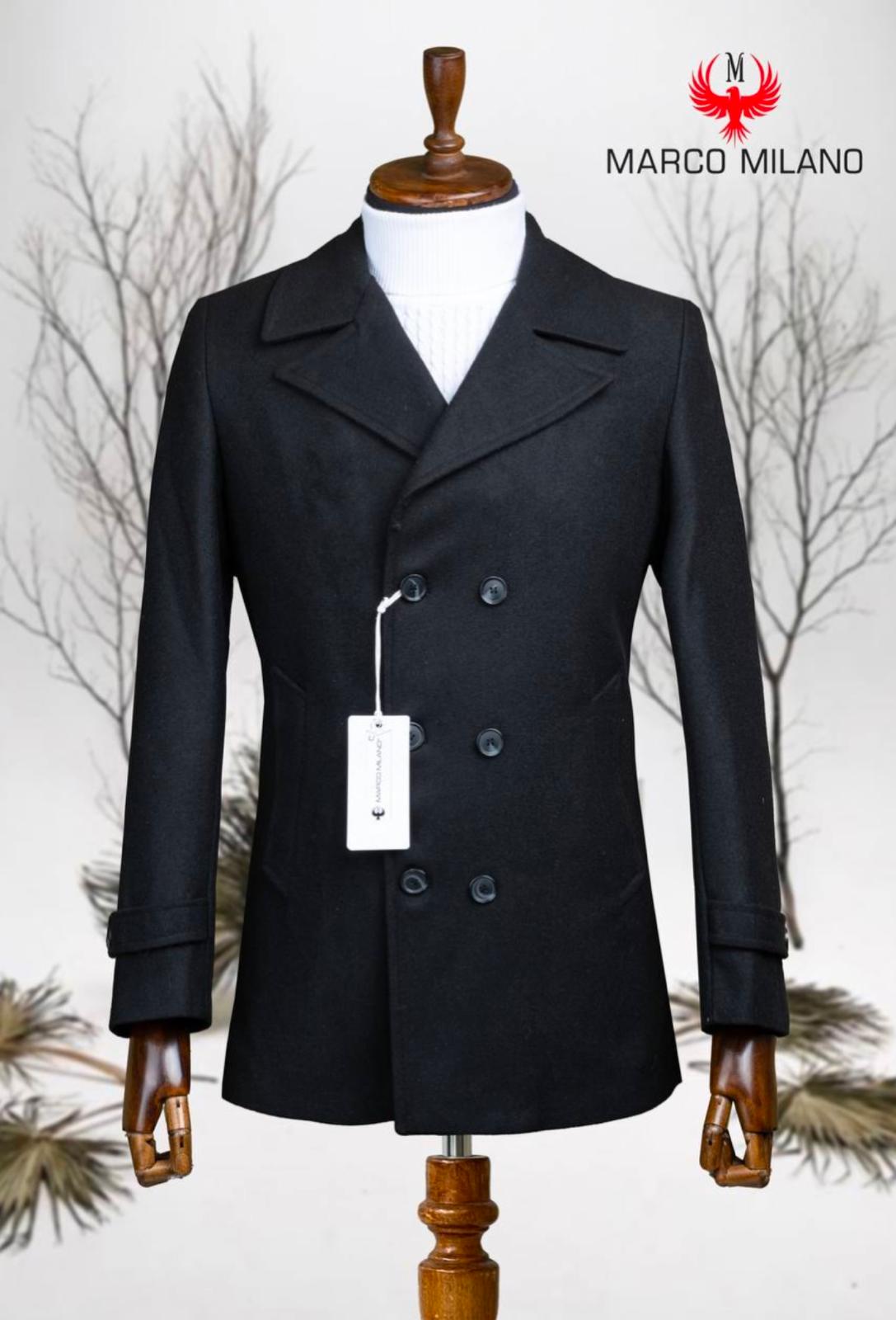 Palton slim fit pentru barbati, Marco Milano