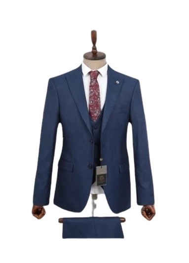 Costum Barbati, 3 Piese, Slim Fit