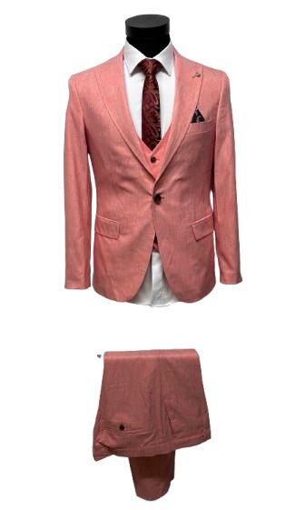 Costum pentru barbati, 3 Piese, Slim fit, Philip Guston