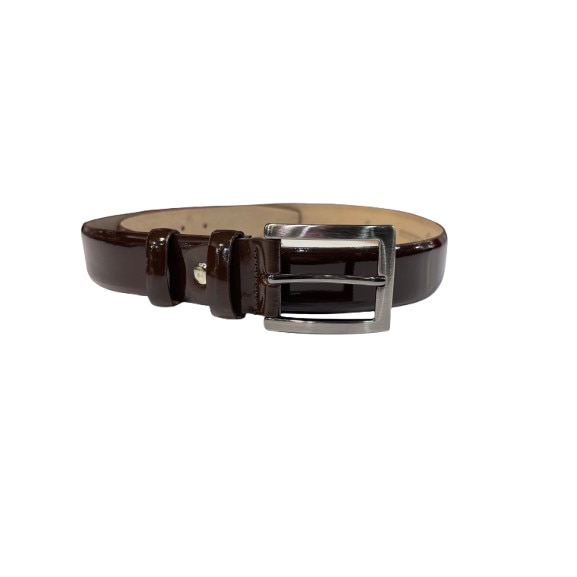 Curea Barbati, Piele Naturala, Latime - 3 cm, Lacuite