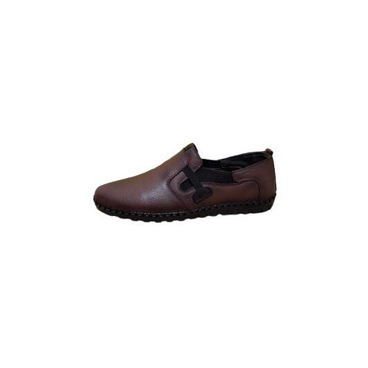 Mocasini barbati, Piele naturala