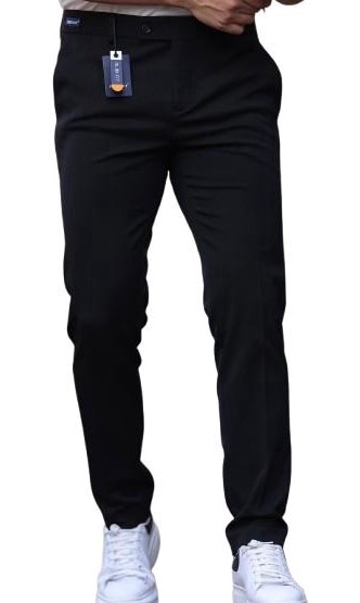 Pantaloni din Stofa pentru Barbati, Croiala Super - Slim Fit
