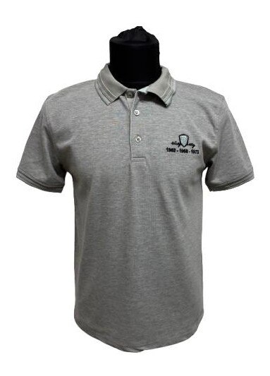 Tricou polo pentru barbati, Gri, Marimea M